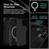 xiwxi Silicone Magnetic Case for iPhone 13 Pro Max Case, Built-in Ultra Magnets Compatible with Magsafe Wireless Charging Microfiber Lining Liquid...