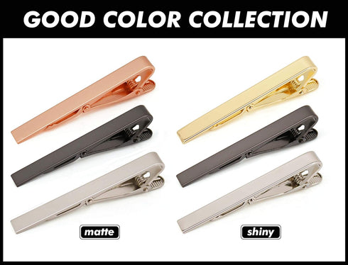 Tie Clip for Men-Elegant Tie Bar for Formal Business Wedding Tuxedo Shirts, Personalized Tie Clip for Men with Gift Box for Father, Boyfriend, Fri...