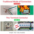 120pcs Red Butt Splice Crimp Connectors, (22-16) AWG Insulated Electrical Wire Crimp Connectors, Butt Splice Terminals, 12-10 Gauge Red Butt Conne...