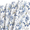 JarThenaAMCS 6 Sheet Bird Flower Wrapping Paper -Not Roll- Blue White Gift Wrap Paper Folded Flat DIY Art Craft Paper for Birthday Party Baby Show...