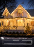 Solar String Lights for Outside, 2-Pack 200LED 78FT Total Solar Lights Outdoor IP65 Waterproof Solar Powered Lights with 8 Lighting Modes for Part...