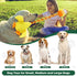 Sturdy and Durable Duck Dog Toy for Chewy Dogs, with Crinkle Paper and Squeaker, Large Dog Interactive Tug-of-War Dog Toy, Keeps Busy, Suitable fo...