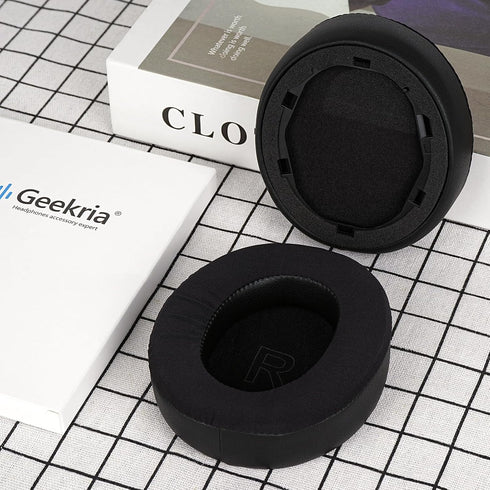 Geekria Sport Cooling-Gel Replacement Ear Pads for Anker Soundcore Life Q30, Life Q35 Headphones Ear Cushions, Headset Earpads, Ear Cups Cover Rep...