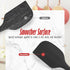 Permanent Warranty Silicone Large Spatula 1 PCS Heat Resistant Silicone Spatula Cooking for Nonstick Cookware Kitchen Gadgets Large Spatula Black...