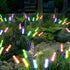 Solar Outdoor Garden Lights,LED Solar Swaying Lights for Garden Patio Yard Pathway Walkway Wedding Party Christmas Landscape Lighting(Multicoloure...