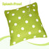 Poise3EHome Outdoor Throw Pillow Covers Set of 2 Waterproof Decorative Pillow Covers for Living Room, Couch, Patio, Spring, 18X18 Inches, Green Po...