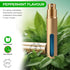 B & E Peppermint Breath Spray for Bad Breath - 0.34 oz Mint Mouth Freshener Spray - Compact Oral Care Spray for Dry Mouth - Gold Bottle...
