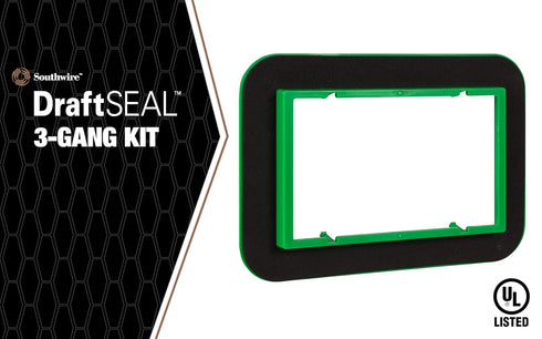 Southwire MDSK3G 3-Gang Draft Seal Kit...