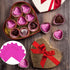 100PCS Foil Candy Wrappers, 4 x 4 Inch Candy Wrappers, Rose Foil Candy Wrapper for Chocolate Bar Wrappers for DIY Candies, Chocolate, Cake (Rose)...