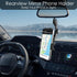 Rear View Mirror Phone Holder for Your Car Aluminum Alloy Arm Multi-Angle Adjustment,Rotatable Universal Cell Phone Car Mount for 4-7 Inch iPhone ...