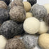 Wildflower by hu hands Weathered Naturals Wool Felt Balls (50) Pom Poms in Neutral Earth Tones for Crafts, Garland, & Decor .8-1 Inch Size | Hand ...