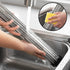 Stainless Steel Roll Up Dish Rack Over The Sink Roll Out Dish Drying Rack for Kitchen Dishes,Cups...