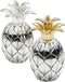 Godinger Pineapple Salt & Pepper Set,Silver/Gold...
