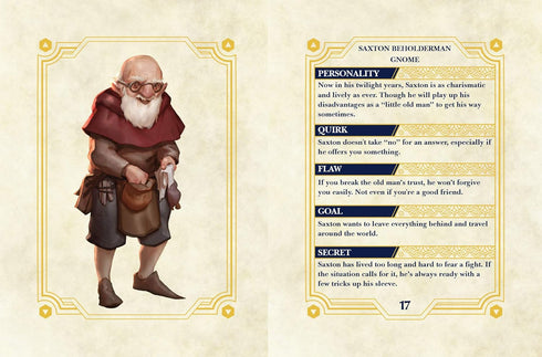 DUNGEON CRAFT Deck of Stories: NPC Booster 1 Board Game - 18 Fantasy Tabletop Role Playing Game RPG Storytelling Cards - Dungeon Master Accessorie...
