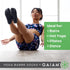 Gaiam Yoga Barre Socks - Non Slip Sticky Toe Grip Accessories for Women & Men...