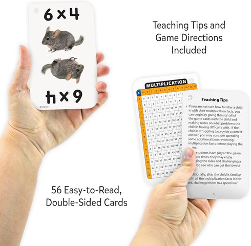 Teacher Created Resources Math War Multiplication Flash Cards (EP62048)...