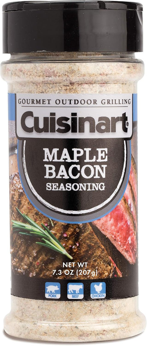 Cuisinart CGSS-335 Barbecue Seasoning Variety Pack - Bourbon Molasses, Maple Bacon, and Roasted Chipotle Garlic...