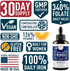 WINDSOR BOTANICALS Liquid Iron Supplements for Anemia - Folic Acid, Vitamin C, Vegan Iron Blood Builder and Anemia Supplement - 2 oz Orange Flavor...