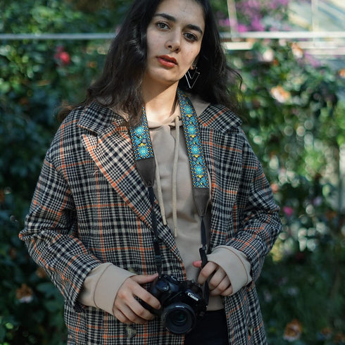 Camera Strap, Jacquard Weave 2" Shoulder Neck Straps for All DSLR Cameras Men Women Photographers...