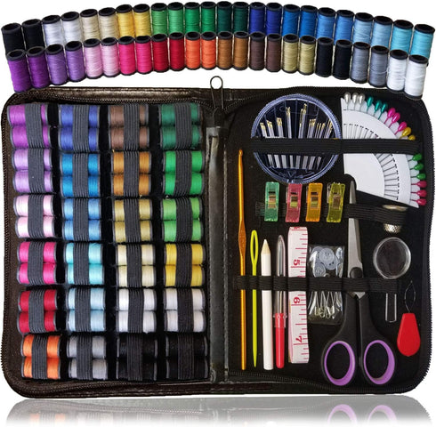 ARTIKA 119-Piece Sewing Kit - Portable with Accessories for Beginners & Adults...