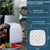 200pcs Air Fryer Parchment Paper Disposable Liner 8.5inch, Premium Perforated for Air Fryer, Streamer, Pans, No Burn, Easy Cleanup...