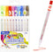 BAZIC Collorelli Scented Glitter Color Gel Pen, Acid Free Smooth Writing for Drawing Coloring Greeting Card Art Christmas Gift (10/Pack), 1-Pack...