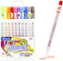 BAZIC Collorelli Scented Glitter Color Gel Pen, Acid Free Smooth Writing for Drawing Coloring Greeting Card Art Christmas Gift (10/Pack), 1-Pack...