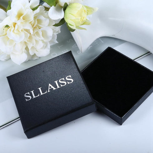 Sllaiss Austria Cubic Zirconia 100 Languages Necklace for Women Men 925 Sterling Silver I Love You Necklace Memory Personalized Gift for Her...