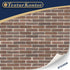 3 Sheets Self-Adhesive Wall Cladding for Dollhouse 1:12 Scale (Brown Bricks)...