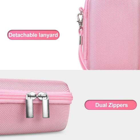 BOVKE Camera Case for Canon PowerShot G7X Mark III / G7 X Mark II Digital 4K Vlogging Camera, Canon Live Streaming Video Camera Travel Case with M...