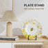3 Pack 4.5 Inch Plate Stands for Display Picture Stand - 4.5 Inch Vinyl Table Top Display, Metal Frame Holders Decorative Plate for Book , Picture...