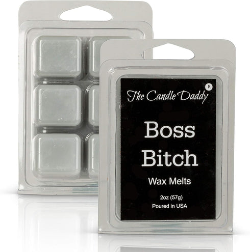 Boss Bitch - Apple Maple Bourbon Scent - Maximum Scented Wax Melt Cubes - 2 Ounce Package...