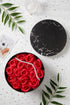 Luxury Beautiful Flora Scented Roses/Flower Bath Soap with Stem, Flower Soap in Gift Box, Gift for Birthday/Valentine's Day/Mother's Day Marble (B...