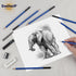 EooUooIP Drawing and Sketching Set - 26 psc Drawing and Sketching Set for Artists and Beginners - Complete Art Kit with | Pencils, Charcoal, Graph...