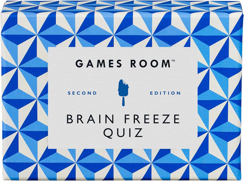 Ridley’s Brain Freeze Trivia Card Game – Trivia Games for Adults and Kids – 2+ Players – Includes 140 Unique Question Cards – Fun Quiz Cards That ...