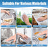 3pcs Upgraded Wire Dishwashing Rag for wet and dry, cleaning rags,Wire on one side and microfiber cleaning cloth on The other,2024 Non Scratch wir...