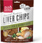The Honest Kitchen Gourmet Barbecue Liver Chips: Chicken Liver & Cheddar Recipe, 4 oz Bag...
