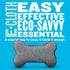 E-Cloth Pet Bowl Scrubber - Bone-Shaped Pet Bowl Cleaning Scrubber, Reusable, 100 Wash Guarantee - 2 Pack...