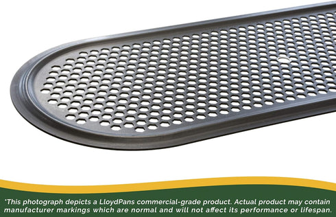 LloydPans Kitchenware Perforated Flatbread Pan 7 Inch by 18 Inch - PSTK...