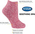 Dr. Scholl’s Women’s Fuzzy Spa Socks - Cozy Low Cut 2 & 3 Pairs - Lavender & Vitamin E Infused...