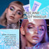DAGEDA Body Glitter Gel, Holographic Face Glitters Body Gel Shimmer Liquid Eyeshadow, Color Changing Glitter for Face Hair Nails, Glitter Under Li...