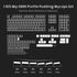 Womier Pudding Keycaps, PBT Keycaps 165 Keys Set Custom Keycap Set, Shine Through Keycaps OEM Profile, Universal Compatiability for 100%, 75%, 65%...