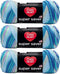 Red Heart Super Saver Yarn (3-Pack) Wildflowers E300-39553......