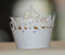 All About Details White Mr & Mrs Cupcake Wrappers, Set of 12...