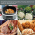 BYKITCHEN Roast and Steamer Rack Compatible with Ninja Foodi Possible Cooker Pro 8.5 Quart MC1000, MC1001, MC1010 Slow Cooker Crock, Ninja Possibl...