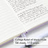 feela 3 Pack Pocket Small Notebook Journals, Mini Cute Hardcover College Ruled Notepad Women Office Supplies, with 3 Black Pens, 3.5”x 5.5”, A6, P...