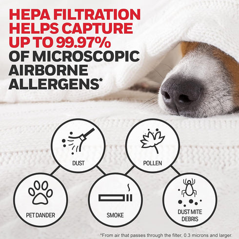 Honeywell HEPA Air Purifier Filter G, 1-Pack – for HPA030/HPA080 & HPA180 Series – Airborne Allergen Air Filter Targets Wildfire/Smoke, Pollen, Pe...