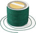Cheriswelry 100M 0.8mm Nylon Beading Cord Dark Green Chinese Knotting Rattail Macrame Thread String Roll for Jewelry Making Kumihimo Wrapping Supp...