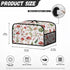 Mushroom Crock Pots Cover Resistant Oval Slow Cooker Cover with Top Handle Kitchen Appliance Cover Slow Cooker Protection Case Slow Cooker Cover f...