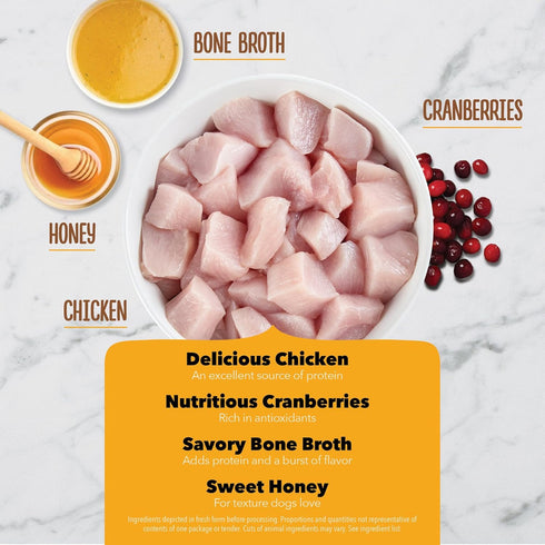 ACANA Chewy Strips Dog Treats, Chicken, Chewy Poultry Treats, 4oz...